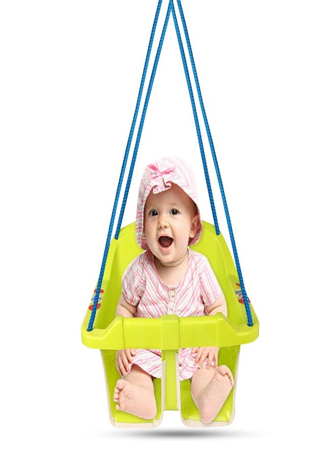 Maanit Swing for Kids - 3-in-1 Wave Adjustable Baby Swing Toy for Indoor and Outdoor - for Boys and Girls of Age (6 Months +) (Green) - Image 1